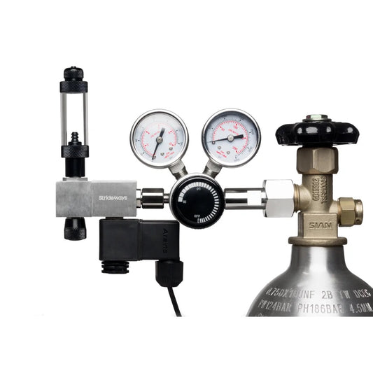 Strideways PRO CO2 Regulator Plus - Dual Stage
